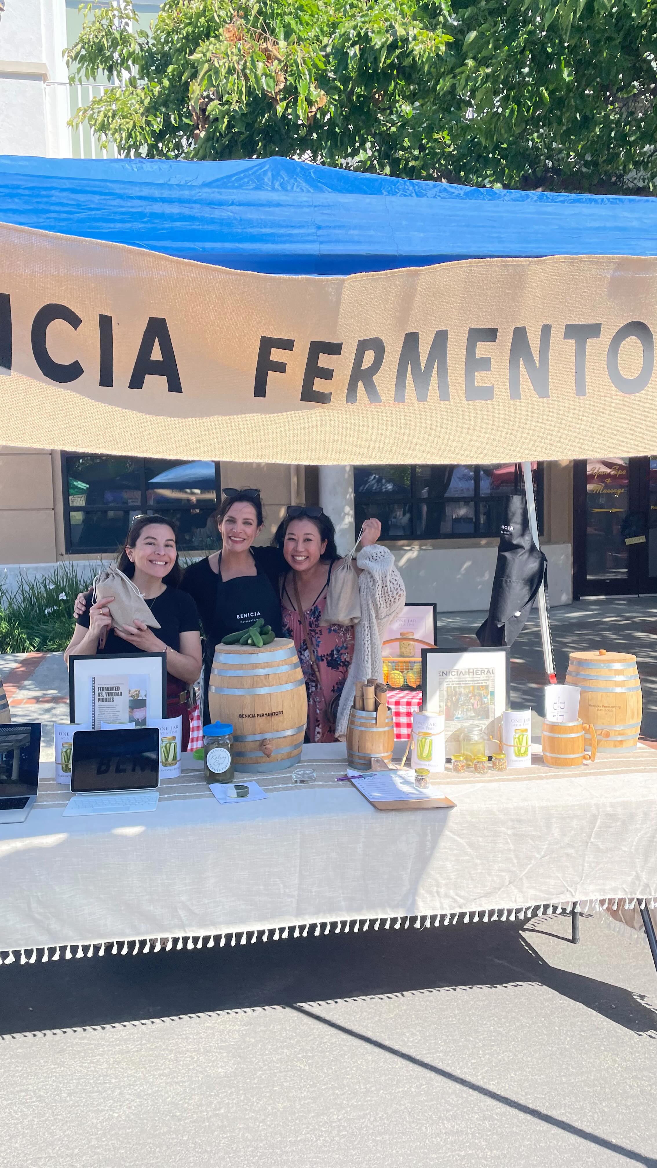I honestly wasn’t sure what to expect at my first Benicia Farmers Market… but by the end of the night, Benicia Fermentory had nearly sold out of fermentation kits. 🥒

Thank you to everyone who stopped by the booth — whether you grabbed a pickle kit, signed up for the email list, or simply came by to chat.

It was incredible meeting so many people excited about fermentation, homemade food, and learning old-school preservation skills again.

I’ll be back again this Thursday with:
• Traditional Fermented Pickle Kits
• NEW Sauerkraut Kits
• Fermentation supplies + goodies
• More information about upcoming workshops + classes

This little business is still in its early days, and your support truly means a lot.

Hope to see you Thursday, Benicia. ✨

#Benicia #BeniciaFermentory #FarmersMarket #Fermentation #Pickles @beniciachamber @beniciamainst @beniciamagazine @beniciabeat @visitbenicia