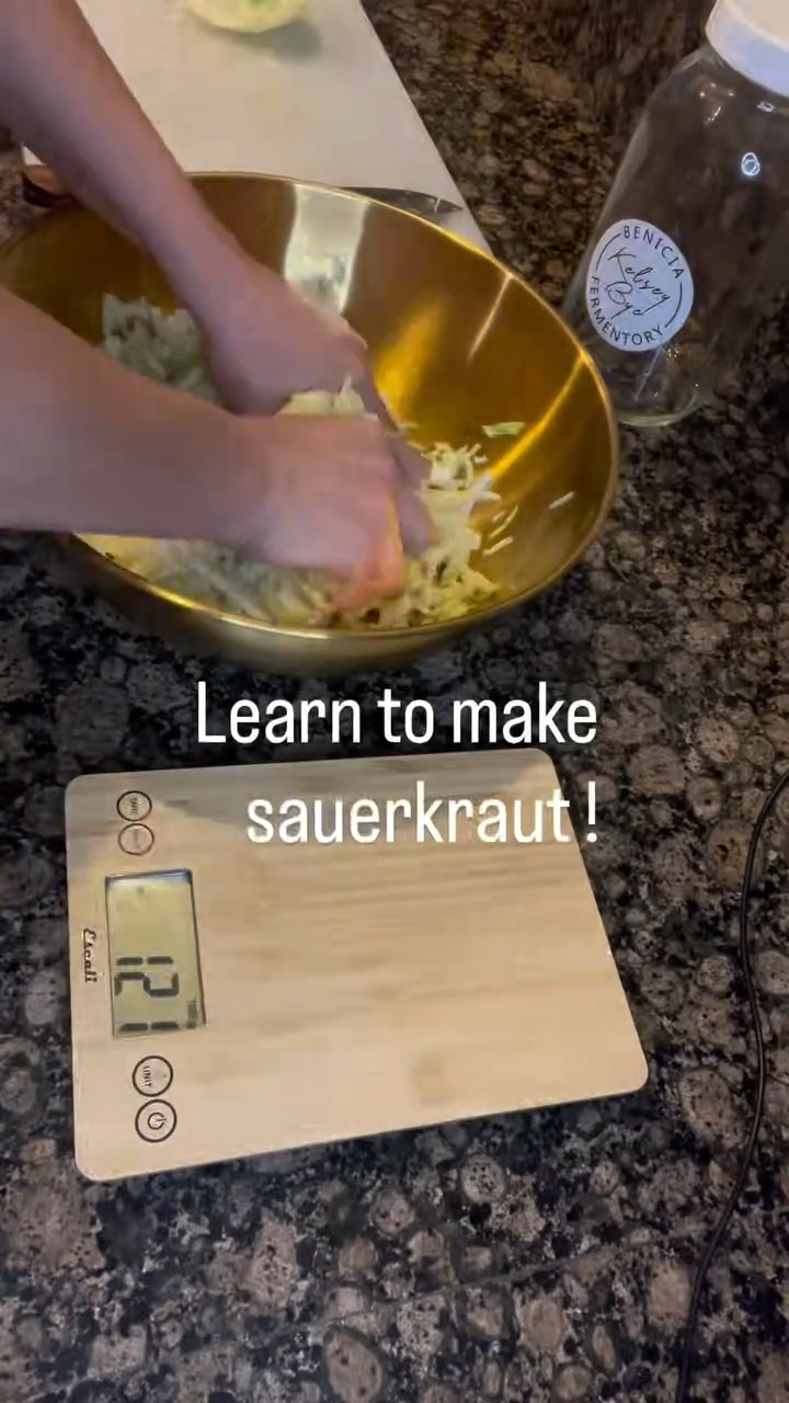 Cabbage, salt, and time. That’s where it starts. 🫙✨

Join me and learn how to turn simple ingredients into something alive.

🥬 Sauerkraut Workshop — April 4
🎟 beniciafermentory.com

#benicia #fermentation #sauerkraut https://beniciafermentory.com/product/sauerkraut-gathering/